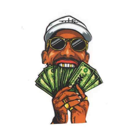 Money Mouth Sticker Money Mouth Sticker