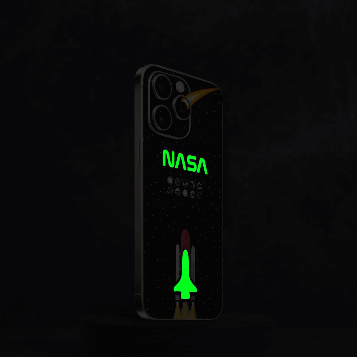 NASA Neon Mobile Skin NASA Neon Mobile Skin