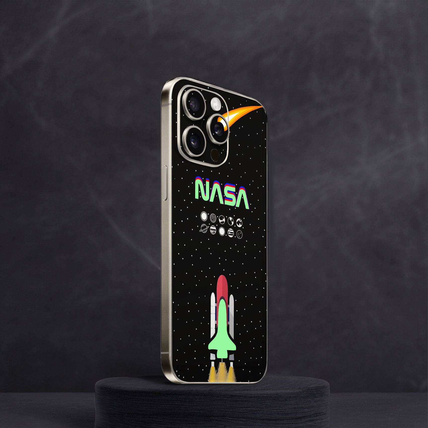 NASA Neon Mobile Skin NASA Neon Mobile Skin