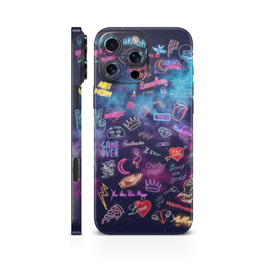 Neon Abstract 1 Mobile Skin