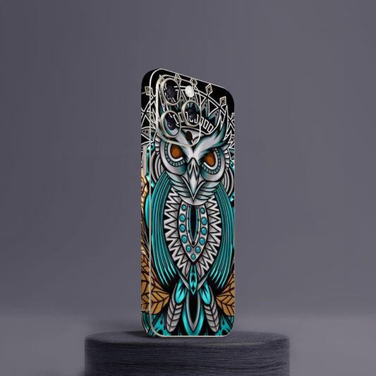 Owl Mandala Mobile Skin