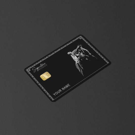 Owl Platinum Edition Card Skin