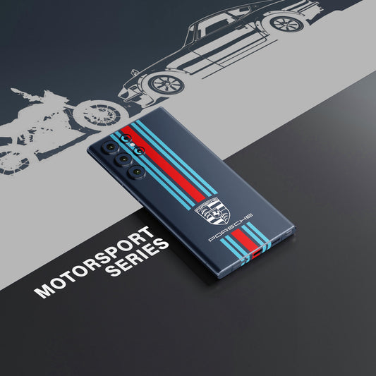 Porsche Blue Mobile Skin