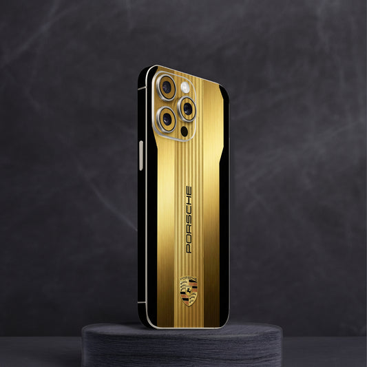 Porsche Gold Edition Mobile Skin