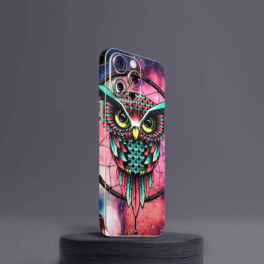 Psychedelic Owl Mobile Skin