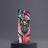 Psychedelic Owl Mobile Skin Psychedelic Owl Mobile Skin