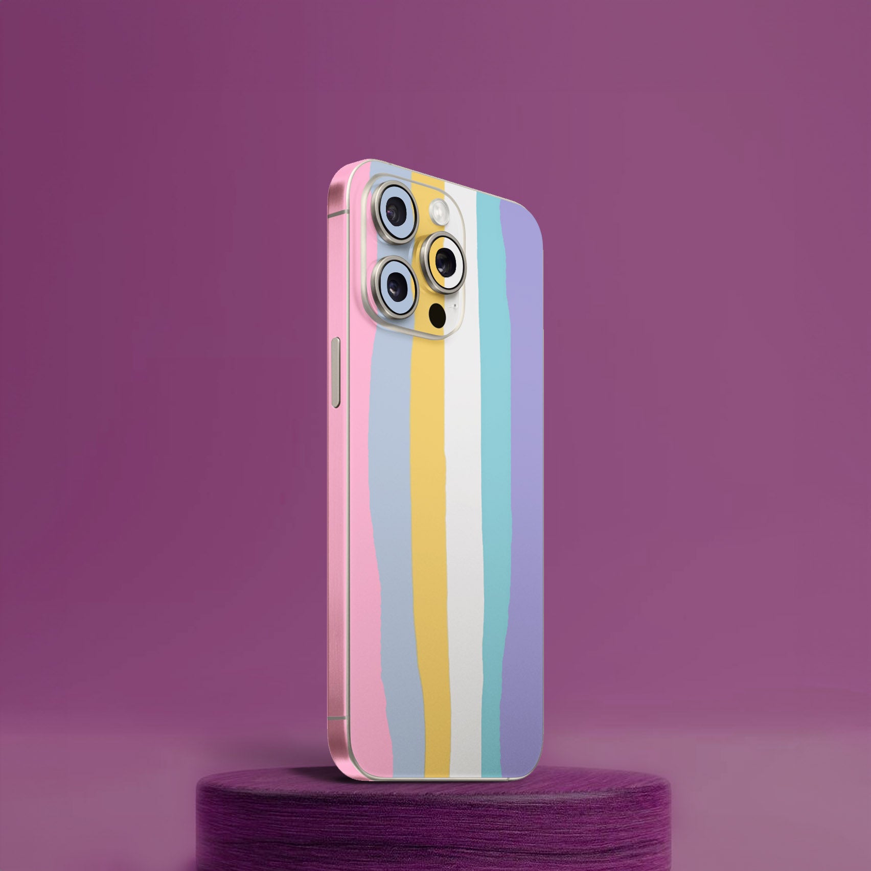 Rainbow Pink Mobile Skin Rainbow Pink Mobile Skin