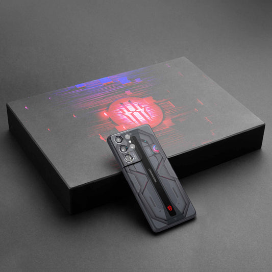 Red M Shadow Mobile Skin