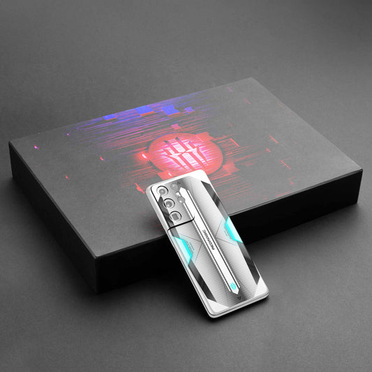 Red M White Mobile Skin