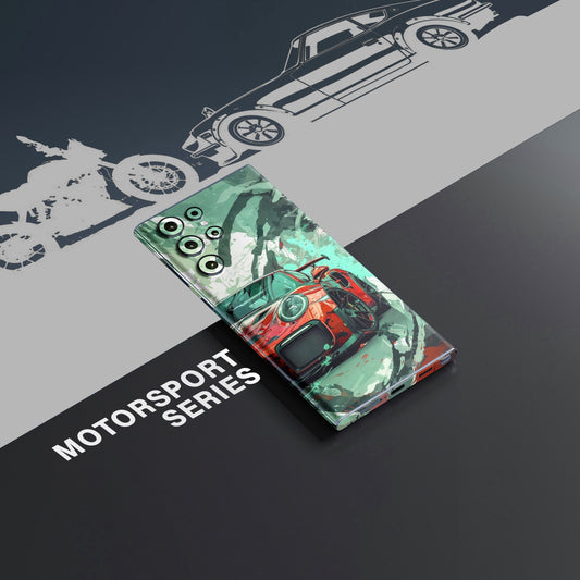 Red Porsche 911 GT Mobile Skin