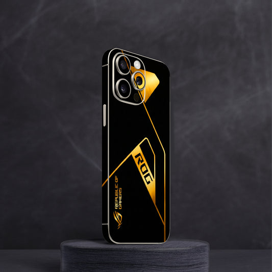 Rog V1 Gold Mobile Skin
