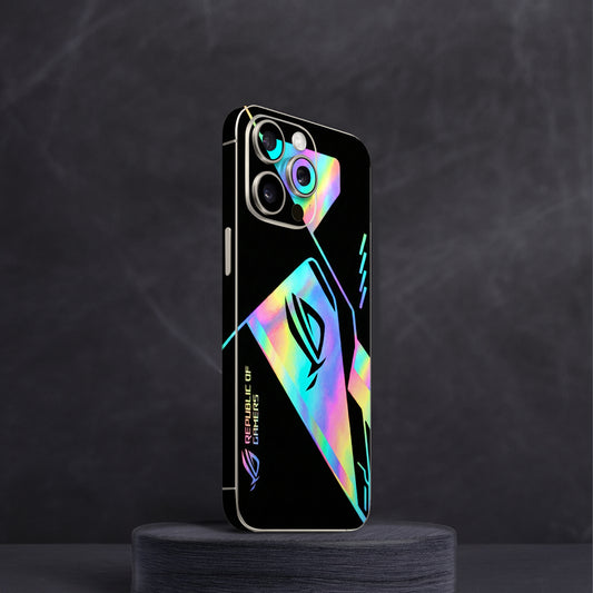 Rog V2 Gradient Mobile Skin