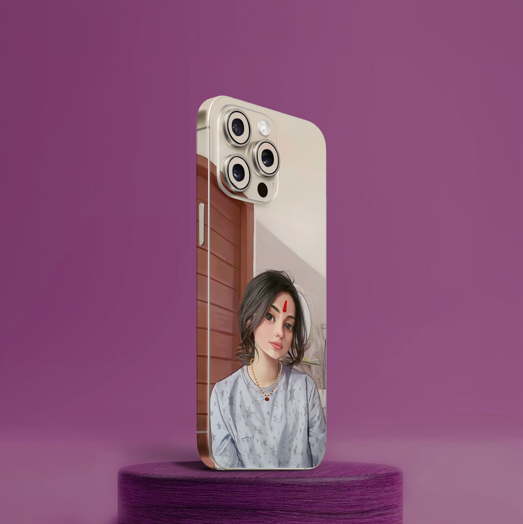 Sanatani Girl Art 3 Mobile Skin Sanatani Girl Art 3 Mobile Skin