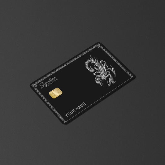 Scorpion Platinum Edition Card Skin