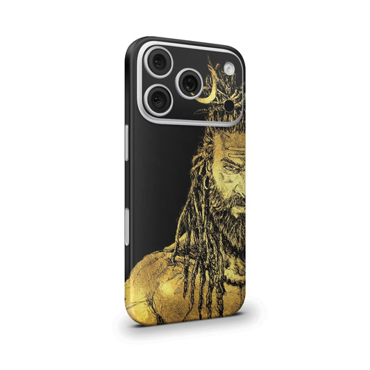 Lord Shiva Art 1 Gold Mobile Skin