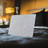 Silver Glitter Laptop Skin Silver Glitter Laptop Skin