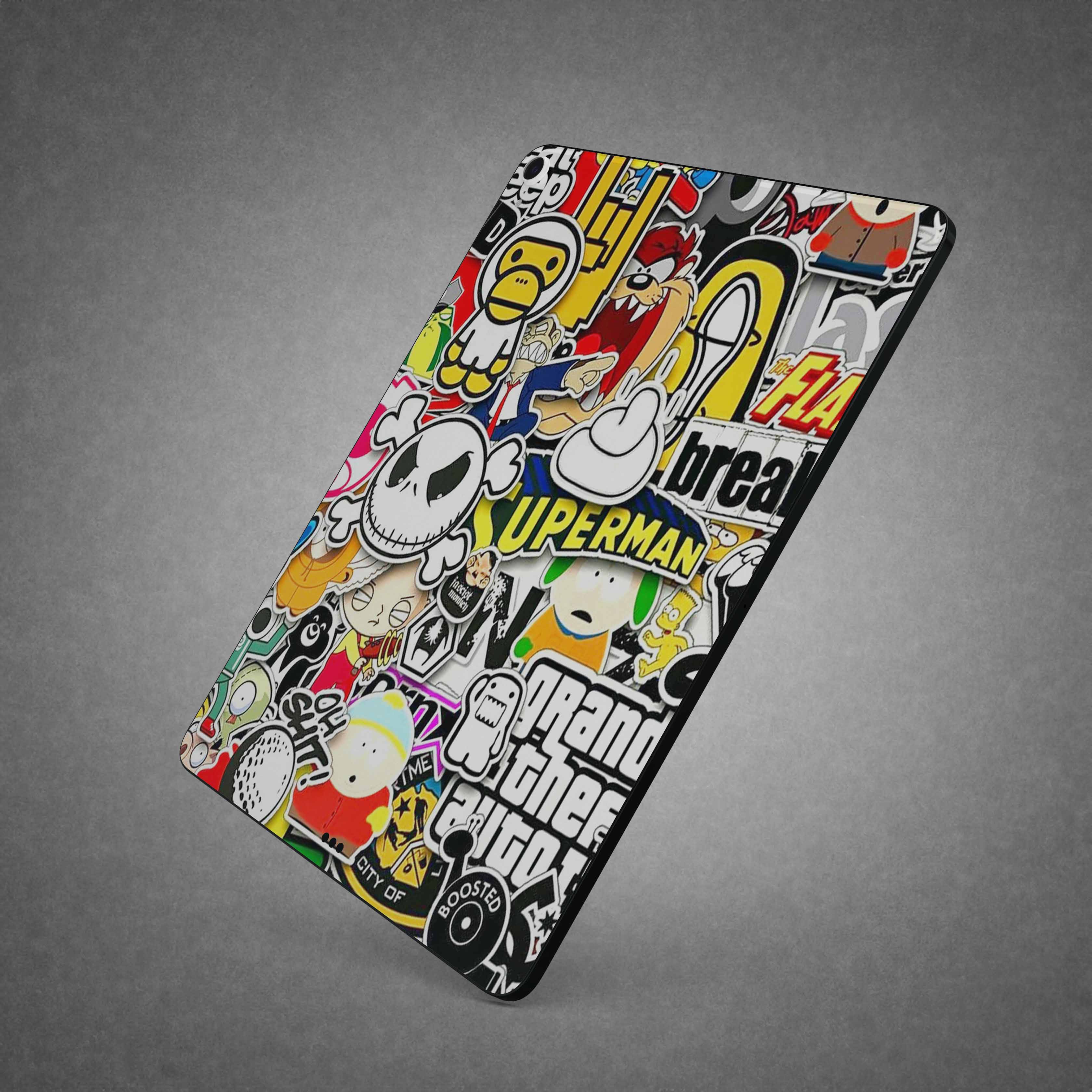 Sticker Bomb Tab Skin Sticker Bomb Tab Skin
