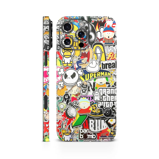 Sticker Bomb Abstract Mobile Skin