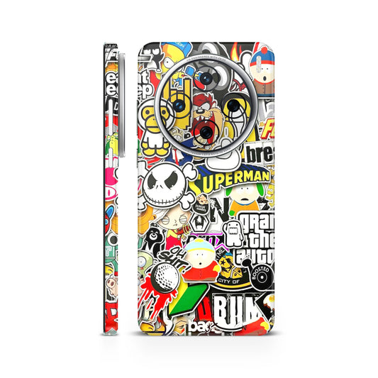 Sticker Bomb Abstract Mobile Skin