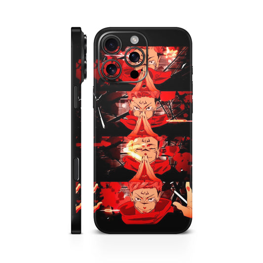 Sukuna's Domain Expansion Anime Mobile Skin