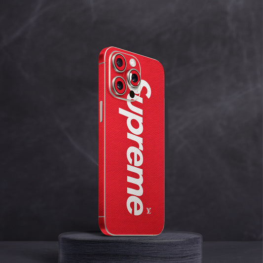 Supreme Red Mobile Skin