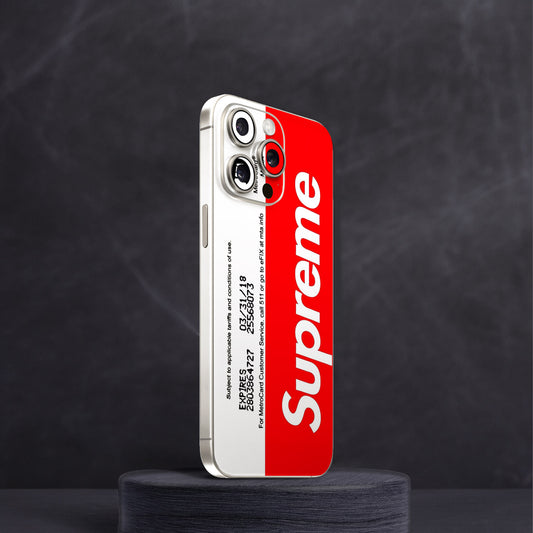 Supreme Ticket Mobile Skin