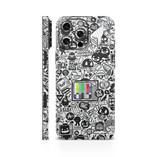 TV Abstract Mobile Skin