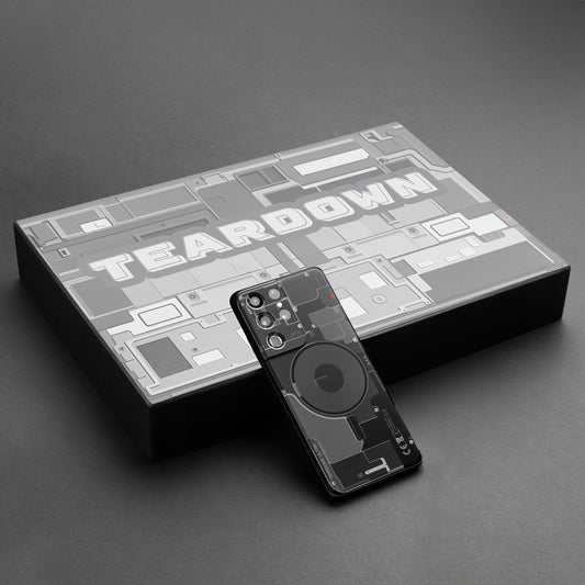 Teardown Ultra Black Mobile Skin