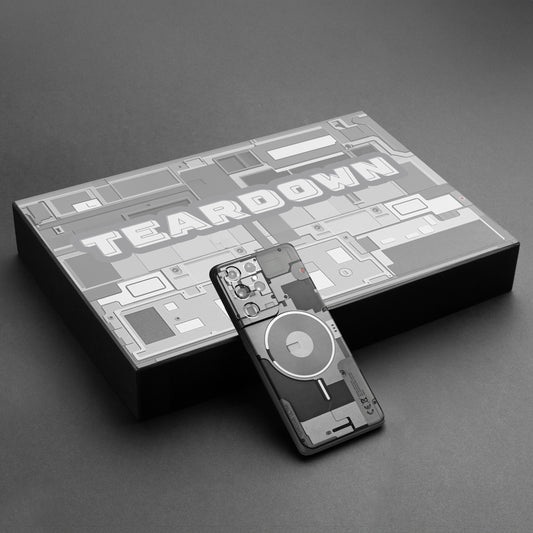 Teardown Ultra Grey Mobile Skin