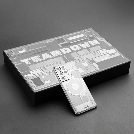 Teardown Ultra White Mobile Skin