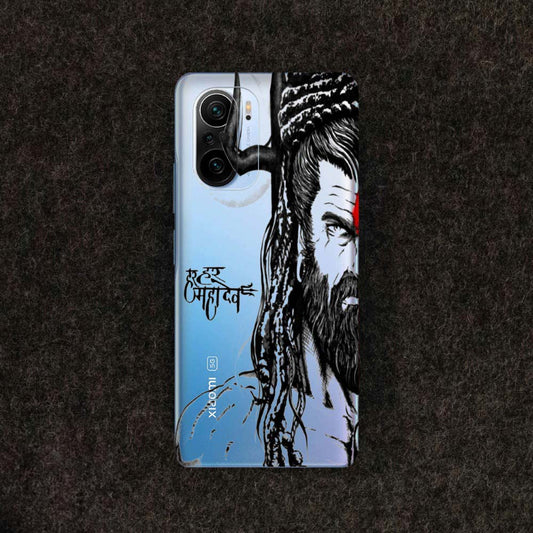 Transparent Lord Shiva Art 2 Mobile Skin