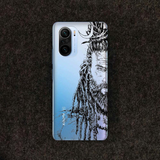 Transparent Lord Shiva Art 1 Mobile Skin