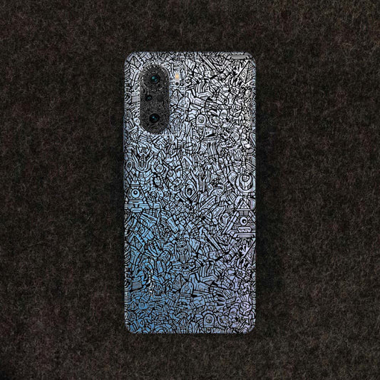 Transparent Robot Camo Mobile Skin