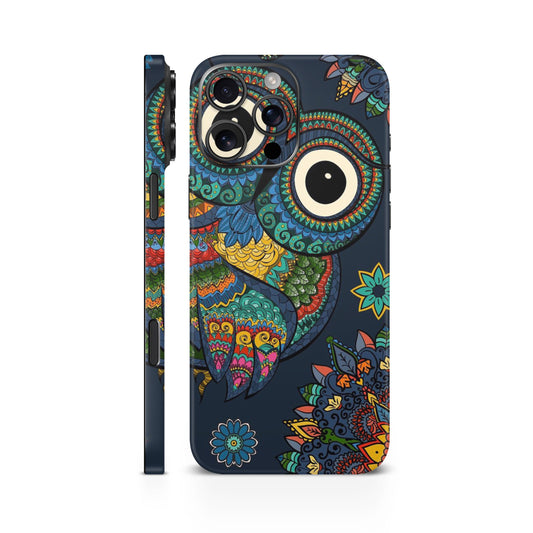 Trippy Owl Mobile Skin