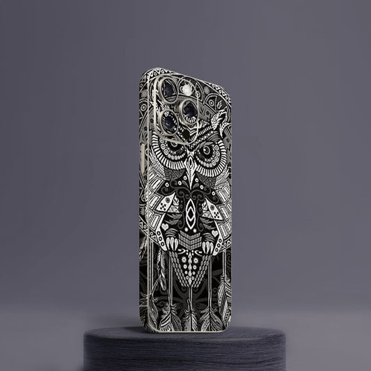 White Owl Mobile Skin