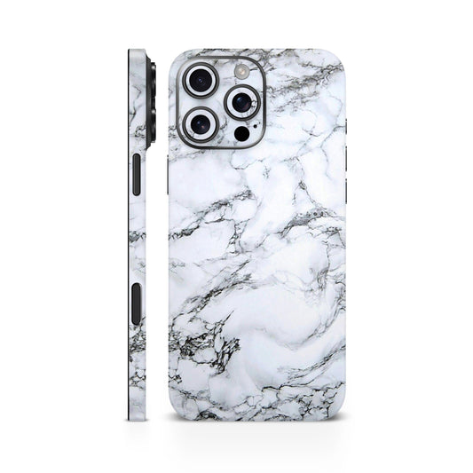 White Marble Mobile Skin