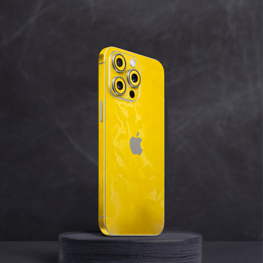 Yellow Premium Camo Mobile Skin