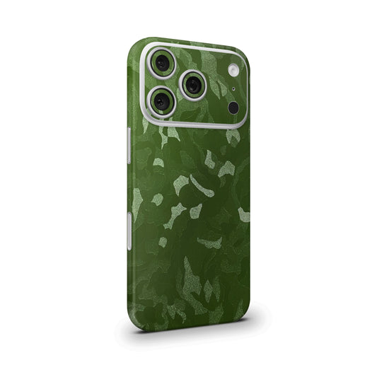 Green Premium Camo Mobile Skin