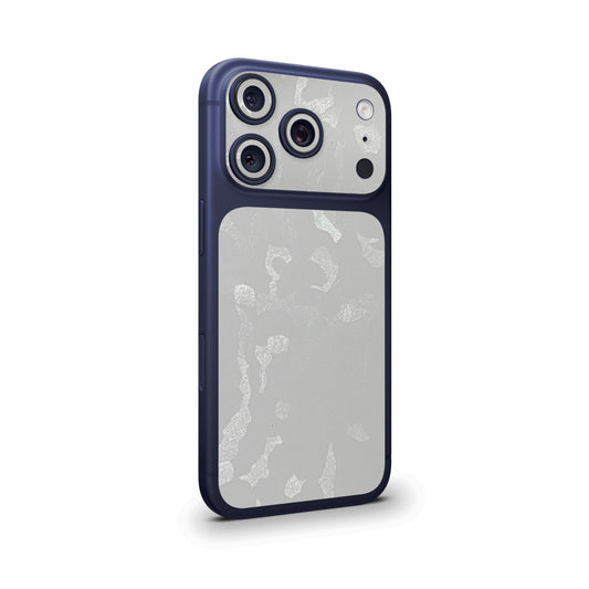 White Premium Camo Camera & Pocket Skin for iPhone 17 Pro / 17 Pro Max