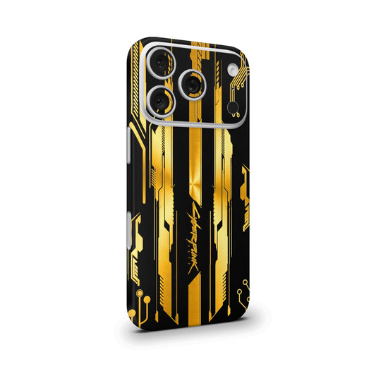 Cyberpunk V3 Gold Mobile Skin