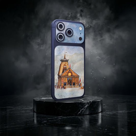 kedarnath Temple Art 1 Camera & Pocket Skin for iPhone 17 Pro / 17 Pro Max