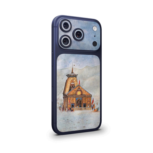 kedarnath Temple Art 1 Camera & Pocket Skin for iPhone 17 Pro / 17 Pro Max
