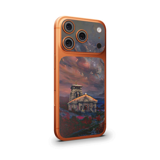 kedarnath Temple Art 2 Camera & Pocket Skin for iPhone 17 Pro / 17 Pro Max