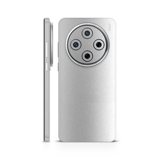 Silver Metallic Mobile Skin
