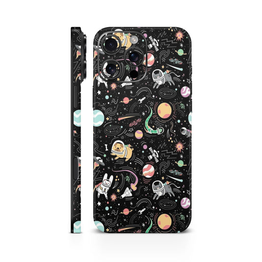 Space Animal Abstract Mobile Skin