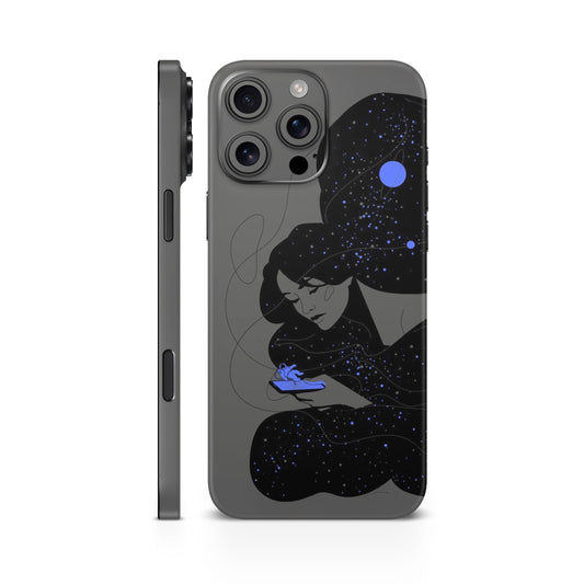 Space Girl Mobile Skin