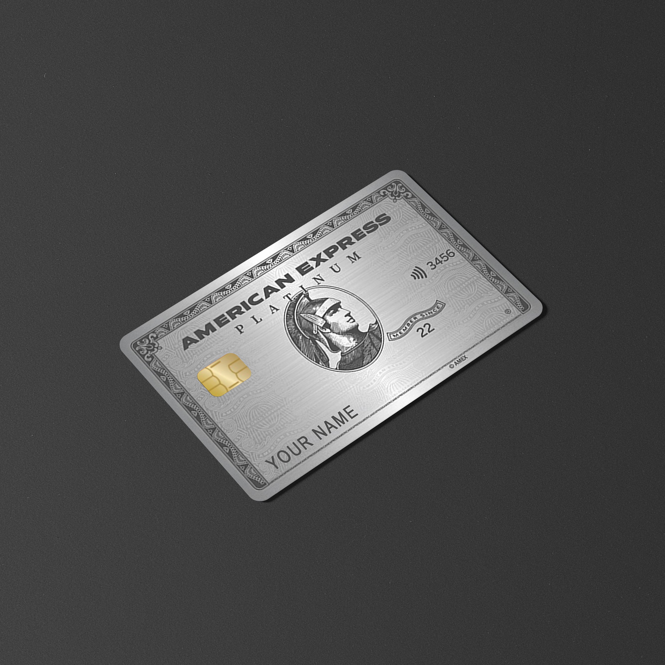 American Express Platinum Card - Inspired Skin