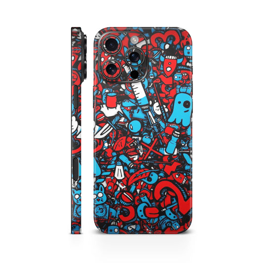 Abstract Red Mobile Skin