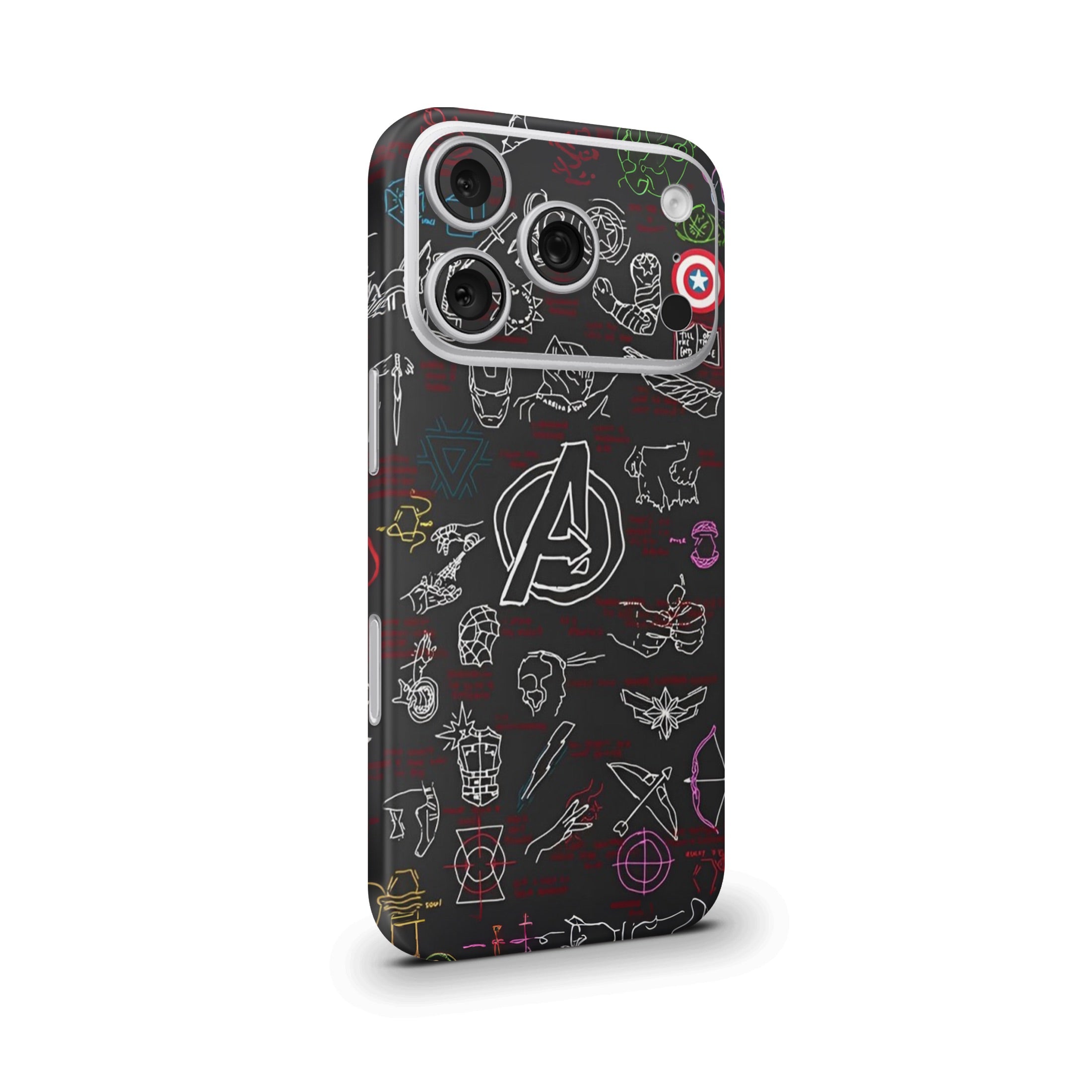 Avengers Doodle Mobile Skin
