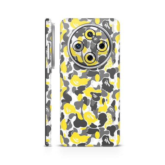 Bape Yellow Camo Mobile Skin